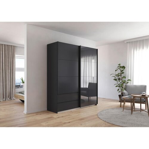 Premium Living Omara Z Drsnimi Vrati Elara, Temno Siva Slike