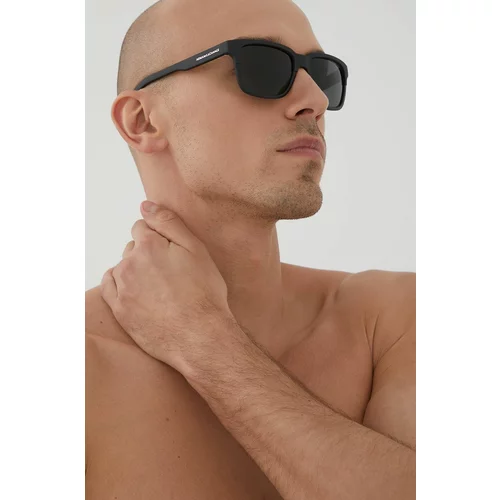 Armani Exchange Sončna očala moško, siva barva