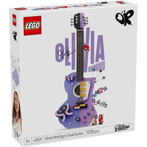 Lego Editions Olivia Rodrigo Double Guitar 43031 Slike