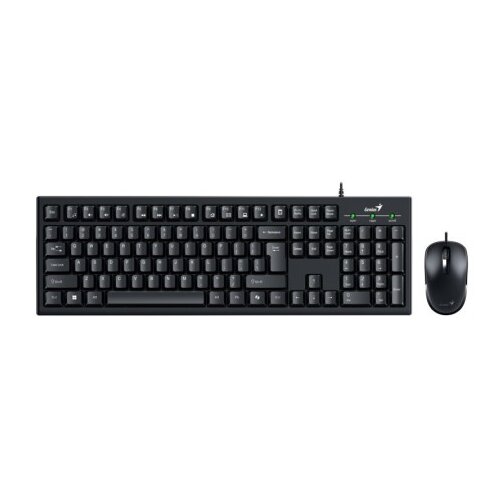 Genius km-100se us black Tastatura + mi&amp;scaron; usb ( 24758 ) Slike