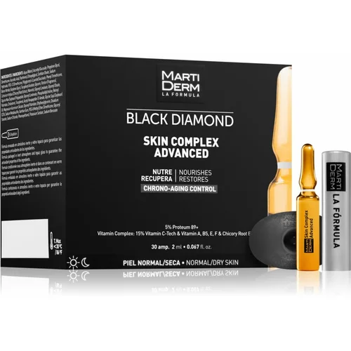 MARTIDERM Black Diamond Skin Complex Advanced ampule za umornu kožu lica 30x2 ml