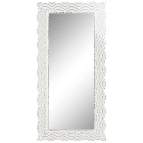  Zidno ogledalo Home ESPRIT Bijela Decap&amp;eacute; Scandi 89 x 2 5 x 178 cm Slike
