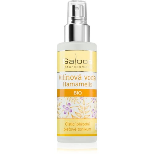 Saloos Floral Water Witch Hazel 100% Bio pomirjajoči čistilni tonik za mastno in problematično kožo 100 ml Cene
