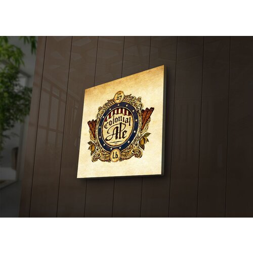 Wallity Slika sa LED osvetljenjem 2828İACT-37, 28x28 cm Cene