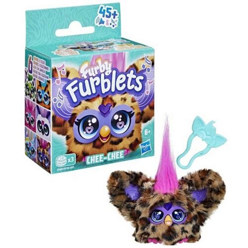  Pli&amp;scaron;ane igračke Hasbro Furblets Chee-Chee Smeđa Pli&amp;scaron;ano platno Životinja Slike