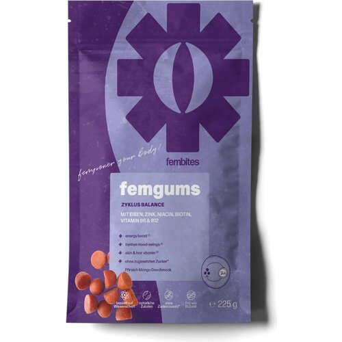 fembites femgums® CYCLE BALANCE - 225 g Cene