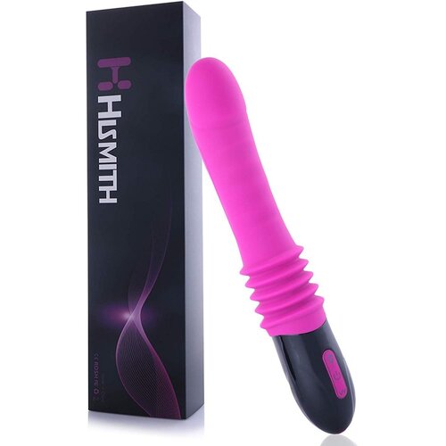 HiSmith C0571 Mini Thrusting 2in1 Machine &amp;amp; Vibrator Pink Slike
