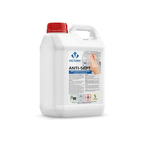 Victory sredstvo antisept 2u1 za dezinfekciju ruku i površina 5 lit. ( C552 ) Cene