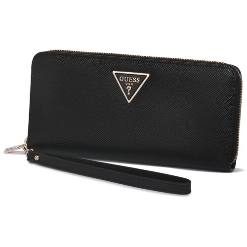 Guess Denarnice BLA LAUREL II ZIP Črna Cene