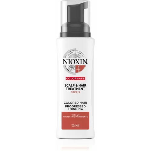Nioxin System 4 Color Safe tretman za izrazito rijetku, tanku i kemijski tretiranu kosu 100 ml