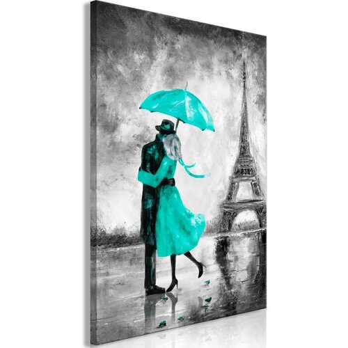  Slika - Paris Fog (1 Part) Vertical Green 40x60 Cijene