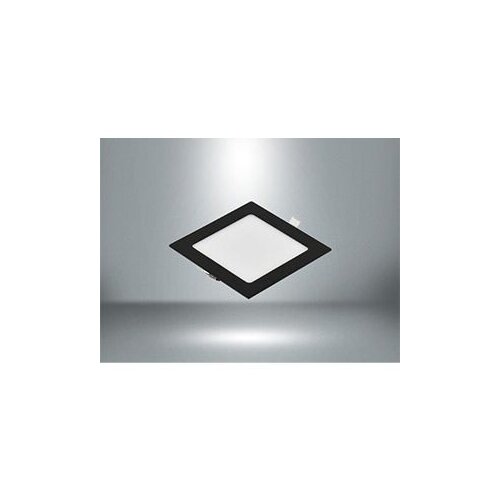 PANEL LED 24W kvadratni ugradni 6500K crni E-Light Slike