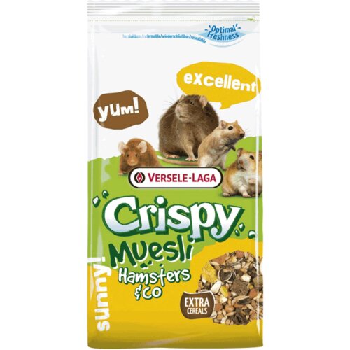 Versele-laga Crispy Hrana za hrčkove i ostale male glodare Muesli Hamsters & Co Cene