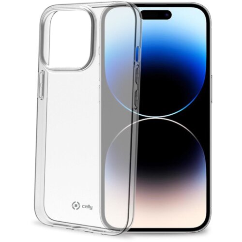 Celly Cover Gelskin TPU iPhone 14 Pro Transparente, (20576179) Cene