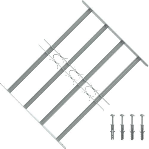  Podesiva sigurnosna re&scaron;etka za prozore s 4 prečke 500 - 650 mm Cijene