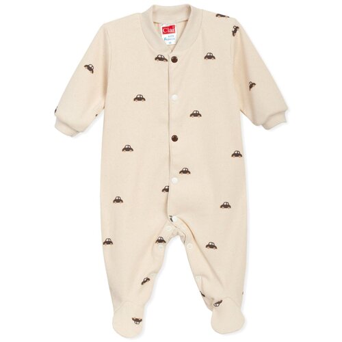 Clar pajac z rokavi DR DH 07178-050-040 NATURAL F bela 50 Slike