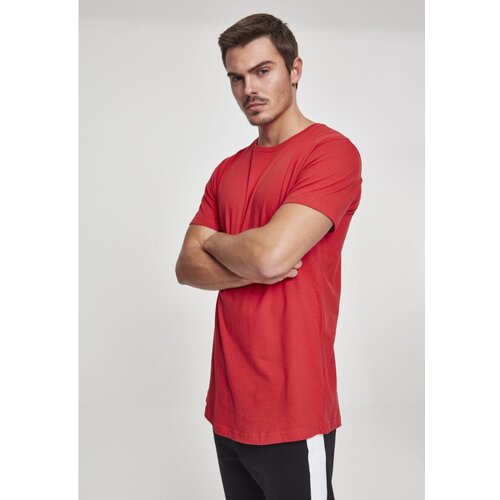 Urban Classics Shaped Long Tee fire red Cene