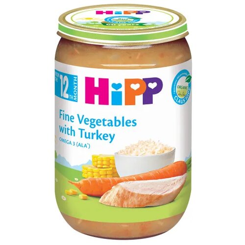 Hipp ka&amp;scaron;ica puretina sa povrćem 220g Slike