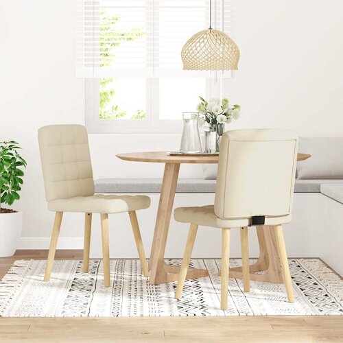 Maison Chic Jedilni stoli - Vzorci stoli 2 kosa platno A48, (22031876) Slike
