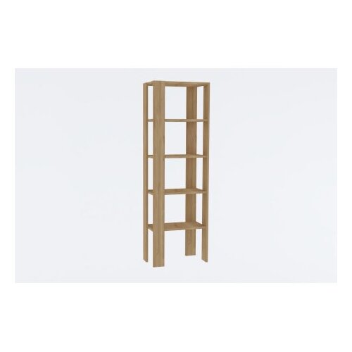Hanah home polica za knjige Pucon, 53x160x23 cm, Hrast Cene