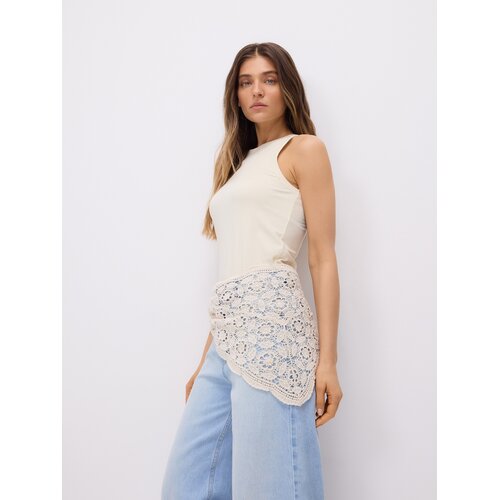 Reserved LADIES` JEANS TROUSERS & SCARF - plava Cijene