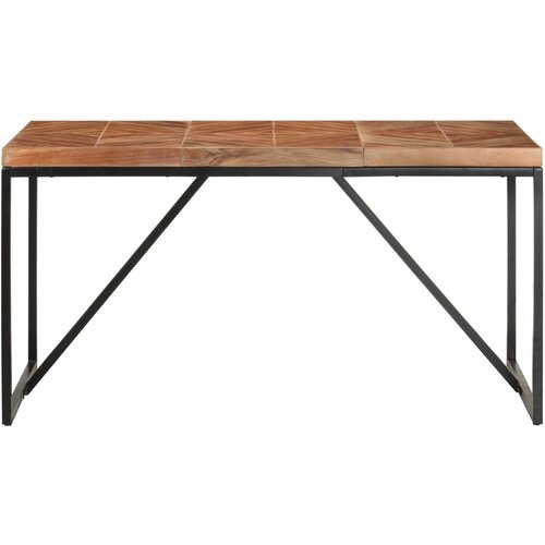 Maison Chic Jedilna miza - Kuhinjska miza - Jedilni stol 140x70x76 cm trden akacijev in mangov les, (21715058) Cene