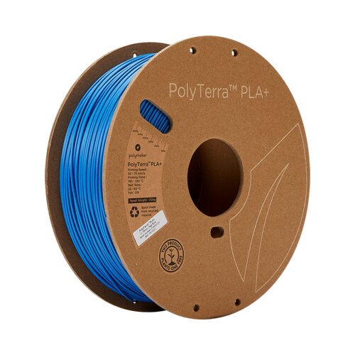 Polymaker PolyTerra PLA+ Blue Slike