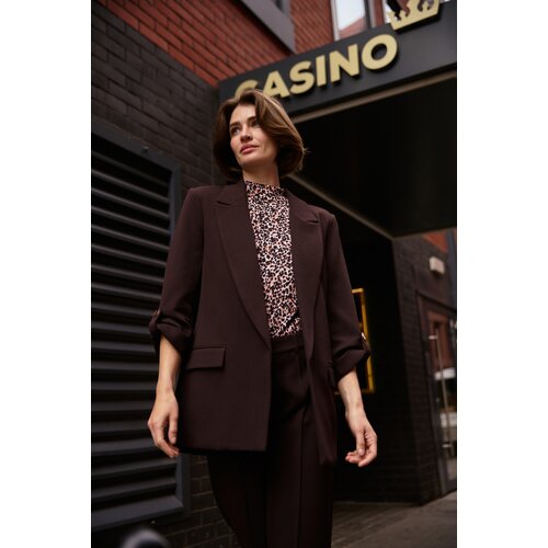 Marisse WOMEN'S JACKETS Z-MR-4800 BROWN Cene