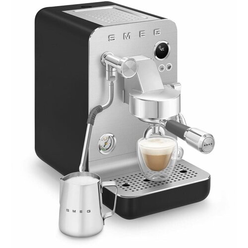 Smeg espresso aparat za kavu EMC02 - CRNA MAT Cijene