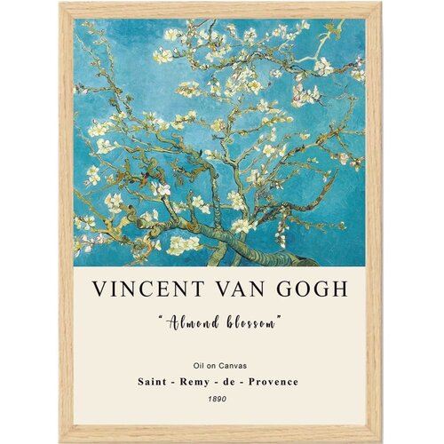 Wallity Plakat u okviru 35x45 cm Vincent Van Gogh - Cijene