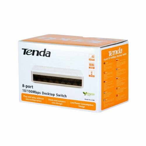 Tenda S108 V8.0 8port switch Slike