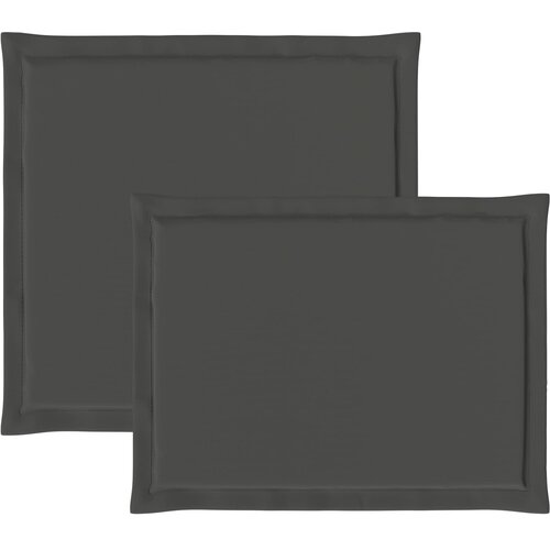  Jastučići za sjedenje i leđa 2 pcs Antracit 47 x 45 x 2 cm Slike