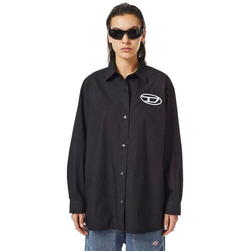 Diesel Shirt - C-BRUCE-A SHIRT black Slike