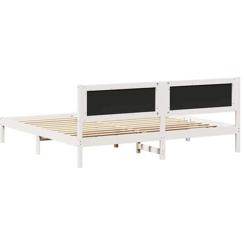  Okvir za krevet Svijetlo siva 200 x 200 cm tkanina Slike