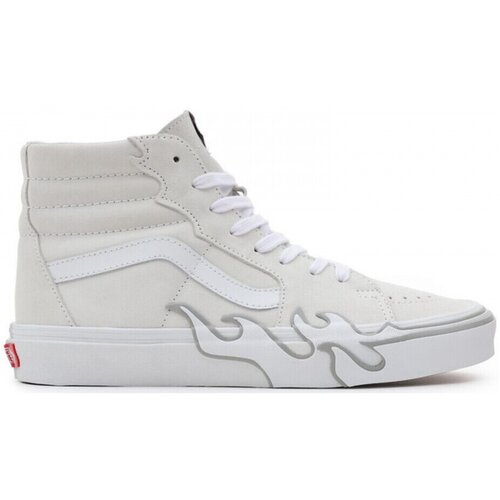 Vans Skate čevlji Sk8-hi flame suede Bela Cene