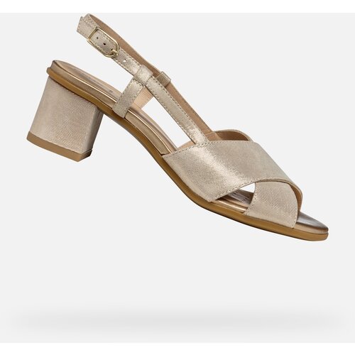 Geox Gold women's sandals Aurely 50 - Women's Cene