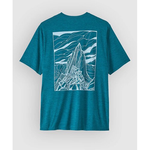 Patagonia Cap Cool Daily - Cloud Crag T-shirt glacial blu / lt glacial xd Cene