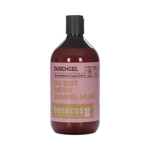 Benecos benecosBIO gel za prhanje "Du bist meine Pampel-Muse" - 500 ml Cene