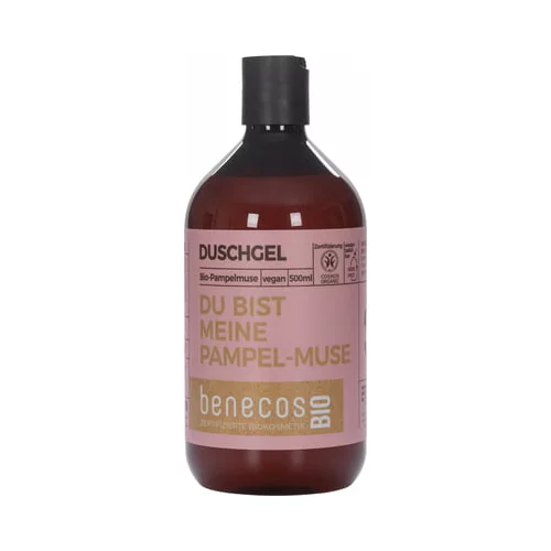 Benecos benecosBIO gel za prhanje "Du bist meine Pampel-Muse" - 500 ml