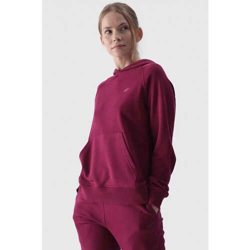 4f Women&amp;#039;s Hoodie Non-Zip Purple WMM00TSW Slike