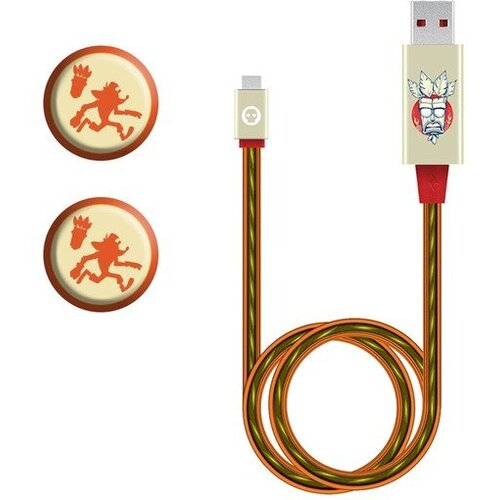 Merchendise MERCHANDISE CRASH BANDICOOT 2020 LED CABLE AND GRIPS Cijene