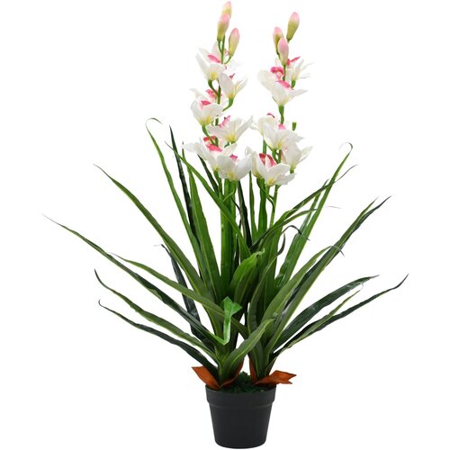  Umjetna biljka Cymbidium Orhideja s posudom 100 cm zelena Cijene