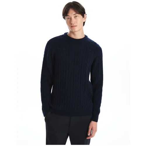 LC Waikiki Crew Neck Long Sleeve Men's Knitwear Sweater