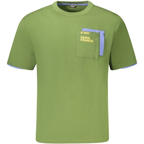 K-Way SHORT SLEEVE T-SHIRT MEN GREEN Cene