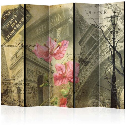  Paravan u 5 dijelova - Bonjour Paris! II [Room Dividers] 225x172 Cijene
