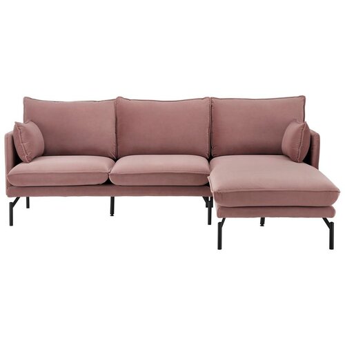 Bessagi Home sedežna garnitura rosa, oblika l Slike