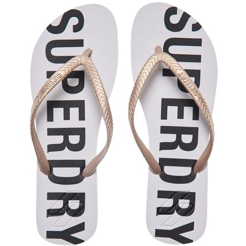 Superdry code essential flip flop ružičasta Slike