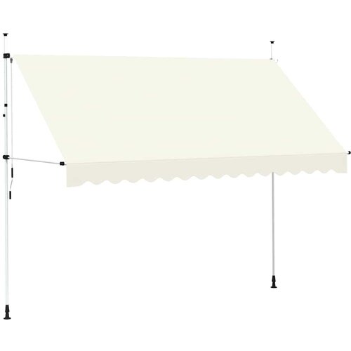 Tenda na ručno uvlačenje 350 cm krem Slike
