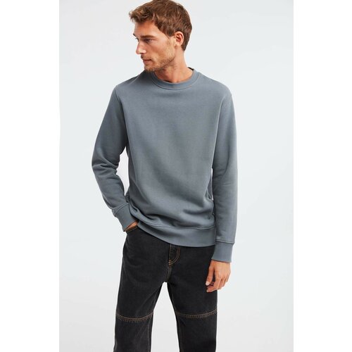 GRIMELANGE Sweatshirt - Gray - Relaxed fit Cene
