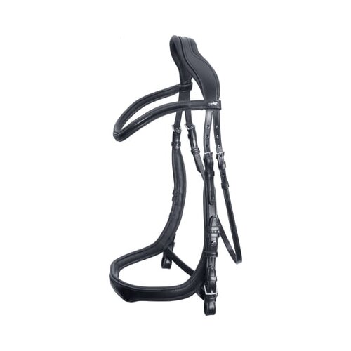 Schockem&amp;ouml;hle Sports Uzda Anatomic Line &amp;quot;Equitus Delta&amp;quot; blacksilver - Full XL Slike